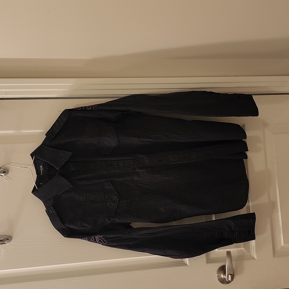Monarchy black dress shirt (mens)